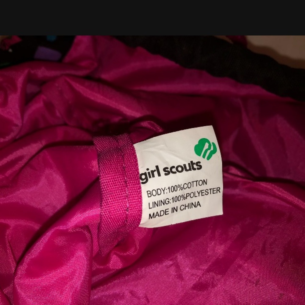 Girl Scouts Drawstring Backpack - Picture 3 of 3